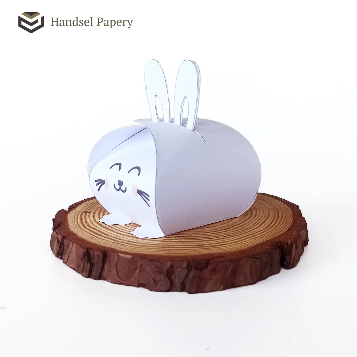 Bunny treat box template