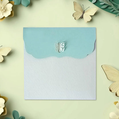 Butterfly-lock Envelope template