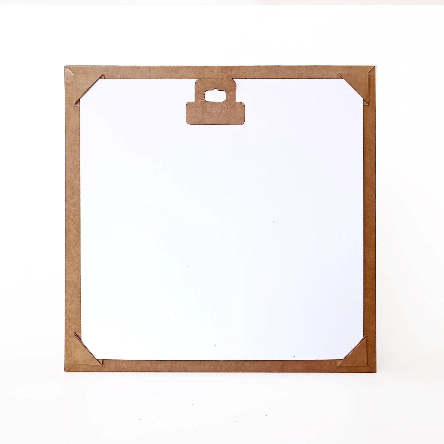 Square shadow box frame template